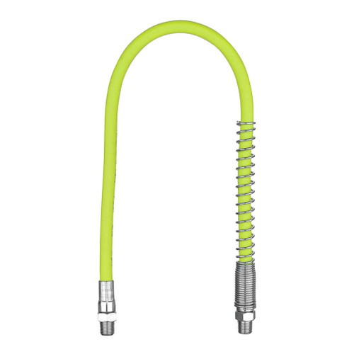 Flexzilla Grease Hose With Spring Guard 1/8" X 18" With 1/8" Mnpt Ends