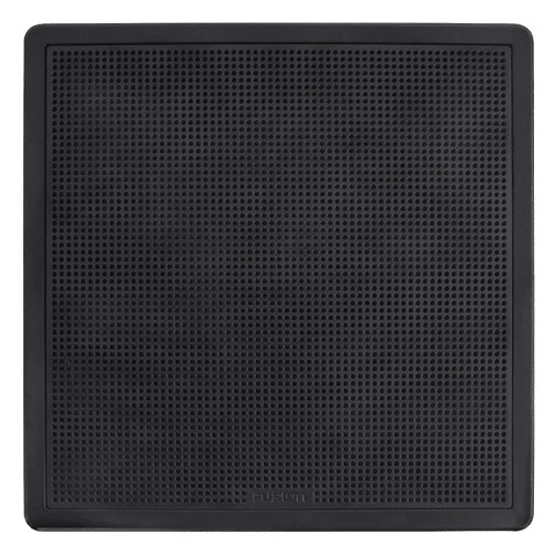 Fusion Fm-s10sb 10in Black Square Flush Mount Subwoofer