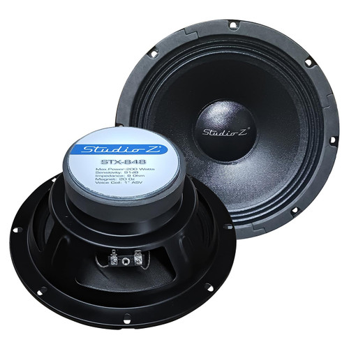 Studio-z 8" Replacement Woofer 200w Max. 8 Ohm Svc