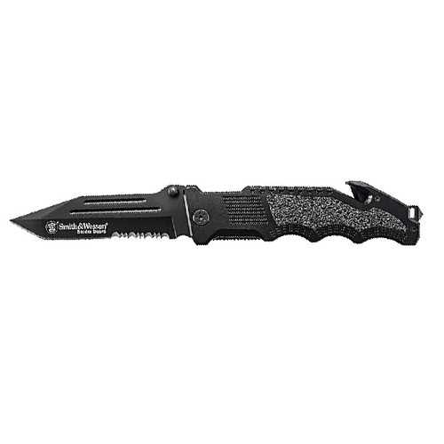 S&w Swbg2ts Border Guard 10in Folding Knife W/sheath