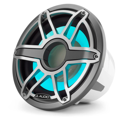 Jl Audio M7 12in Subwoofer With Titanium Sport Grille Rgb Led