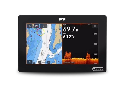 Raymarine Axiom 2 9 Rv 9in Chartplotter-sonar With Lhc North America And Rv-100 Transducer