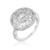 .5 Ct Interlocking Circles Ring with CZ Cool Brand Designs