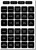 Blue Sea 4215 Label Kit Dc H2o 30 Square Black V1