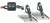 Lenco 12inx12in Edge Mount Trim Tab Kit 12v With Double Rocker Switch