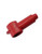 Egis Cablecap Stud Insulator 2/0 - 2  Awg Red Retail Pack