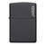 Zippo Windproof Lighter Black Matte W/zippo Logo
