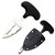 Cold Steel Urban Pal Push Dagger 1.5" Serrated Blade Kray-ex Handle