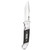 Sog Fielder Folding Knife 3.3" Satin Clip Point Blade Black G10 Handles