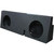 Qpower "qbomb" Toyota Tacoma Double Cab '05-'26 Dual 12" Sealed Woofer Enclosure