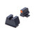 Night Fision Suppressor Height Night Sight For Sig Sauer P320/p365 Orange Front/black Rear Sights