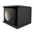 Qpower Single 8″ Curved Vent Port Empty Woofer Enclosure