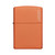 Zippo Windproof Lighter Orange Matte W/zippo Logo