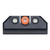 Night Fision Night Sight Set For Cz P10 C F  Orange Front Ring U Notch Rear
