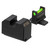 Night Fision Optic Height Fiber Optic Sight Set For Sig Sauer P320 Green Front/blank Rear