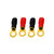 Ring Terminal 4ga. Audiopipe Gold(pbtr4)or Platinum(pbtrp4)