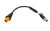 Lowrance M12m-5pf 1.2ft M12m 8-pin To Yellow 5-pin Ethernet Adapter Cable