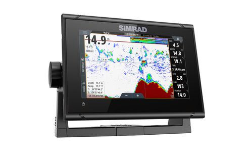 Simrad Go7 Xsr 7in Plotter No Ducer C-map Discover Microsd