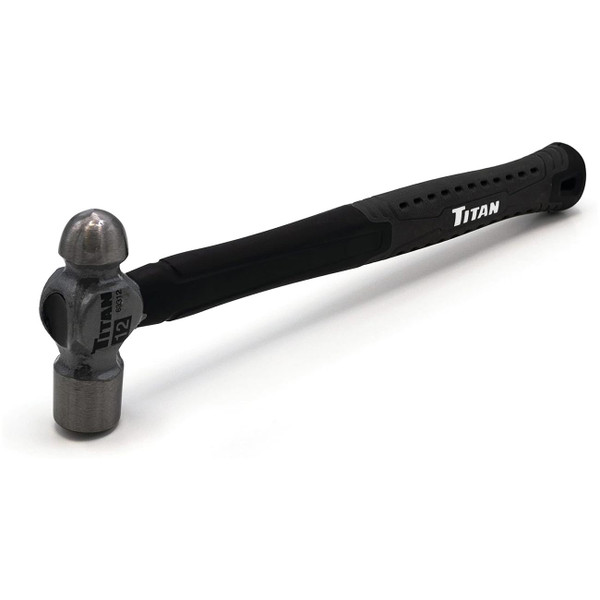 Titan 12 Oz. Ball Pein Hammer With Forged Steel Head