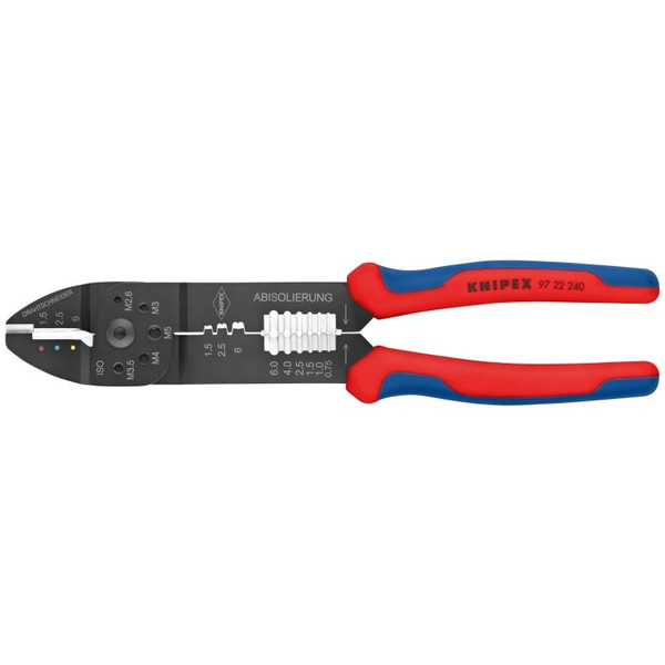 Knipex High Leverage Crimping Pliers/wire Strippers (9-1/2")