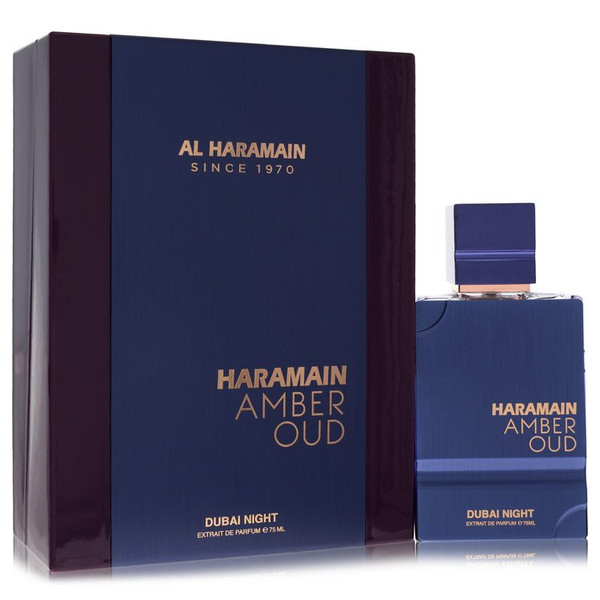 Al Haramain  Al Haramain Amber Oud Dubai Night by Al Haramain Extrait De Parfum Spray 2.53 oz for Men for Fragrances for Men