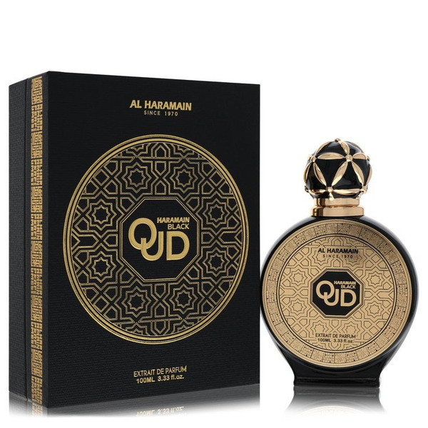 Al Haramain  Al Haramain Black Oudh by Al Haramain Extrait De Parfum Spray 3.33 oz for Men for Fragrances for Men