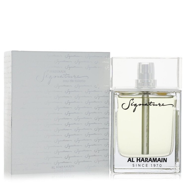Al Haramain  Al Haramain Signature by Al Haramain Eau De Toilette Spray 3.33 oz for Men for Fragrances for Men