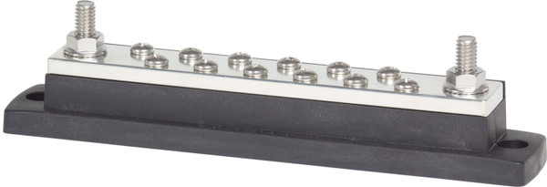 Blue Sea Maxibus 250a Busbar Two 5/16in-18 Studs And Twelve #10-24 Screws