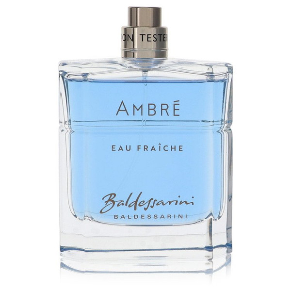 Baldessarini Ambre Eau Fraiche by Hugo Boss Eau De Toilette Spray 3 oz for Men
