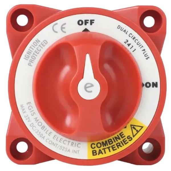 Egis 2411 E-series 350a Dual Circuit With Combine Battery Switch