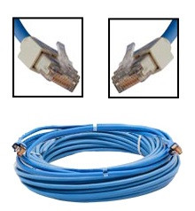 Furuno 001-167-900-10 Lan Cable Assembly 10m Rj45-rj45 4p