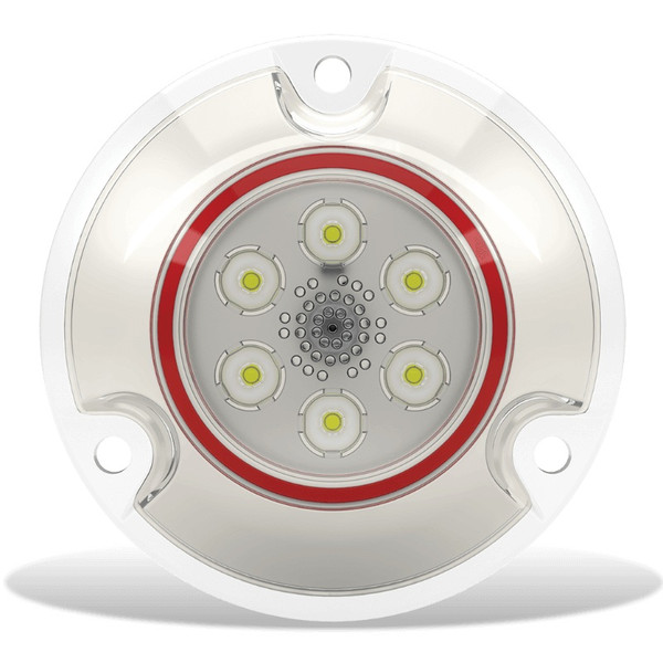 Lumishore Ora Smx11 Surface Mount Underwater Green Led Light Polymer Housing 12vdc