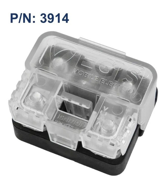 Egis Compact Medium Amp Ami/midi Fuse Block (maxi Replacement) Retail Pack