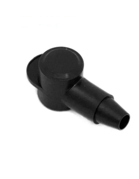 Egis Cablecap Stud Insulator 4-8 Awg Black Two Pack Retail Pack
