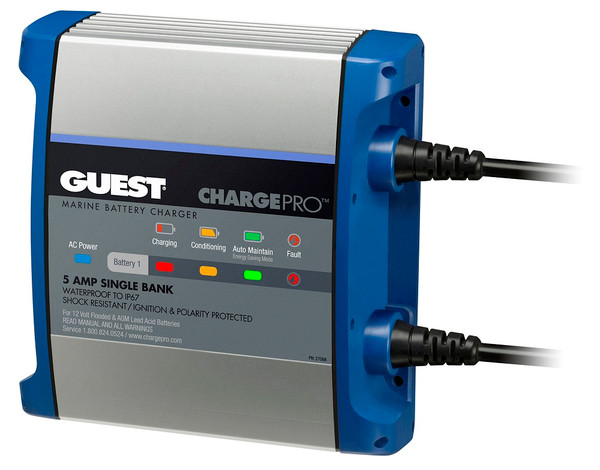 Guest 2708a 5a 1 Bank 120v Input Battery Charger