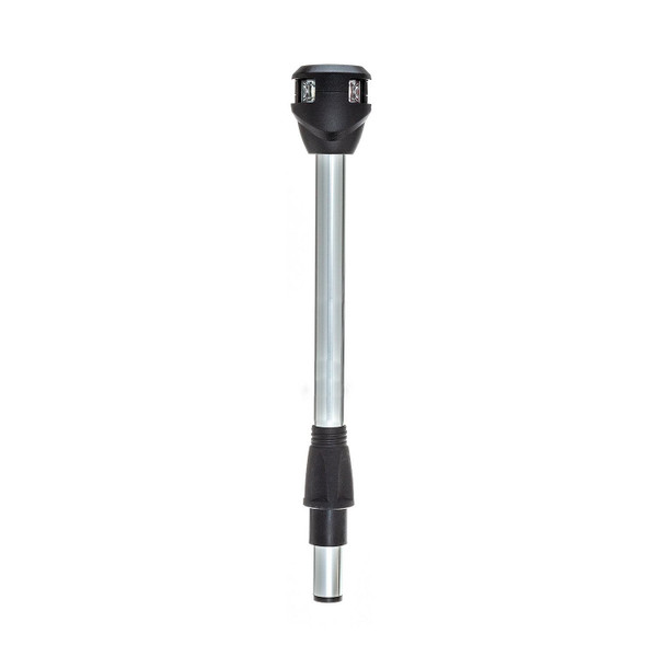 Attwood Lightarmor Bi-color 10in Straight Locking Collar Pole 3-pin Led With Task Light