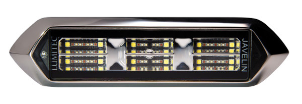 Lumitec Javelin 600x Spectrum Rgbw Led Surface Mount Polished Housing 12/24v