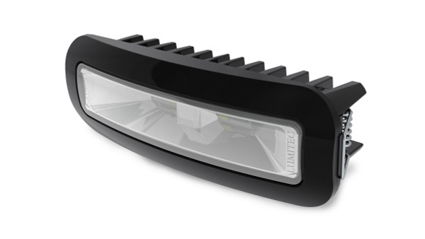 Lumitec Capri3 Flood Light White Ledfts Dimmable Flush Mount Black 12/24v