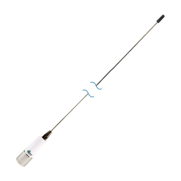 Shakespeare Quick Connect 3ft Vhf Antenna Chrome Ferrule