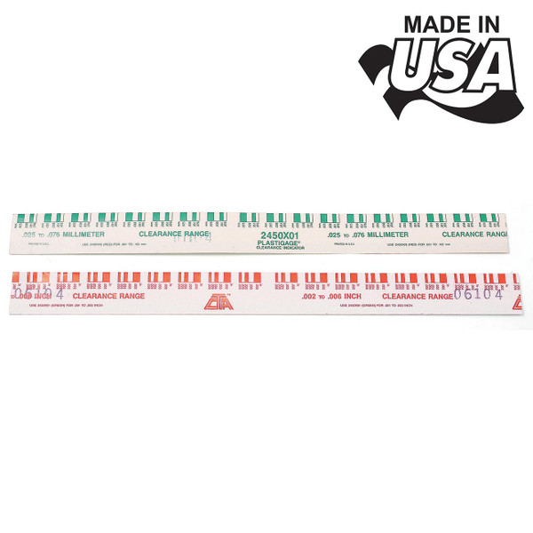 Cta Plastigage Set - For Measuring Without Micrometer (2-piece)