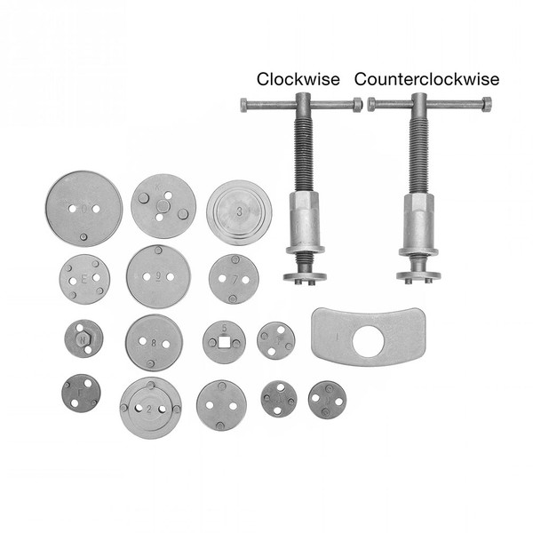 Oem Tools Disc Caliper Set (18-piece Set)