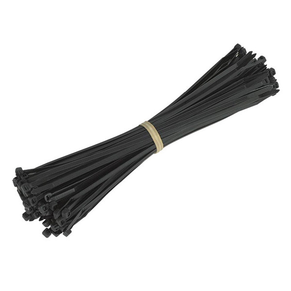 Xscorpion 12″ Wire Ties  Black (100 Count)