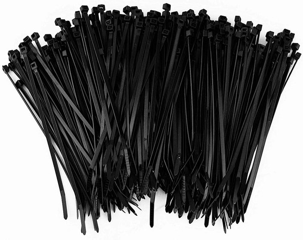 Xscorpion (ct-6)  6″ Wire Ties - Black (1000 Count)