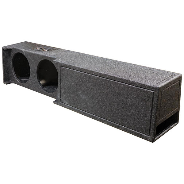 Qpower "qbomb" Ram Crew Cab '19-'26 Dual 10" Sealed Woofer Box