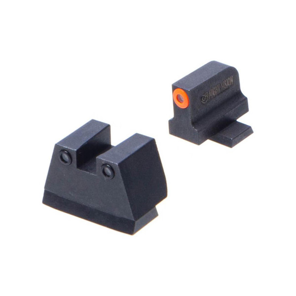 Night Fision Suppressor Height Night Sight For Sig Sauer P320/p365 Orange Front/black Rear Sights