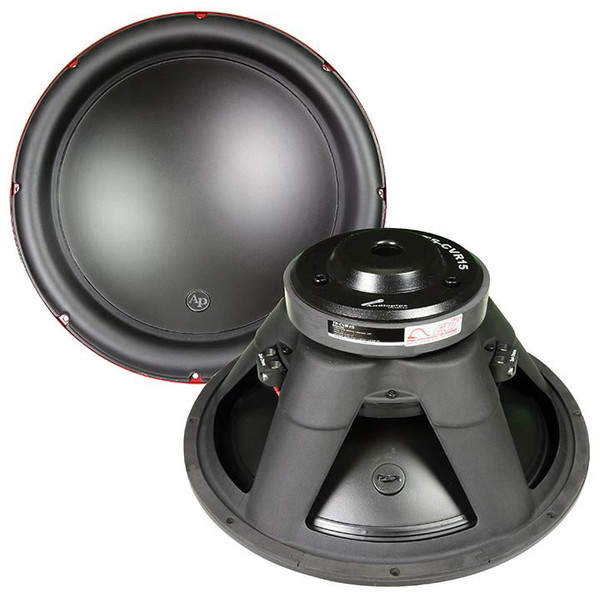 Audiopipe 15" Woofer 500w Rms/1000w Max Dual 4 Ohm Voice Coils