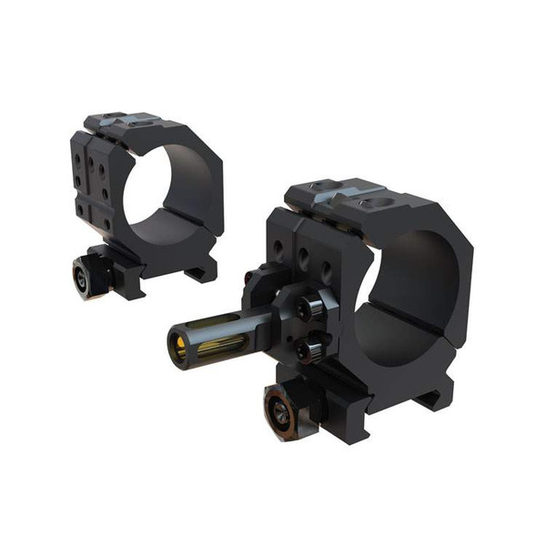 Wheeler 30mm Low Mount Picatinny Rail Scope Rings With Anti-cant Indicator