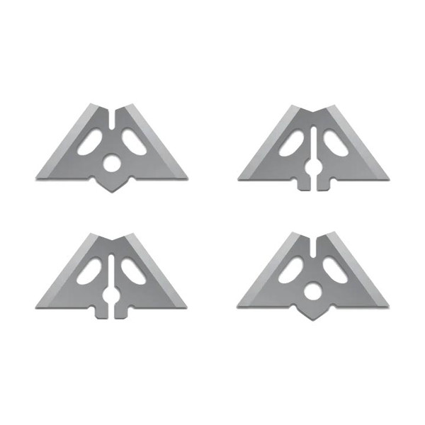 Slick Trick Grizztrick-2 1" 100/125 Replacement Blades (4 Pack)