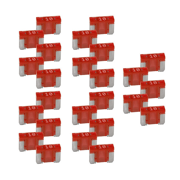 Audiopipe *is-atm-lp-10* Atm 10 Amp Low Profile Mini Fuse (25 Pack)
