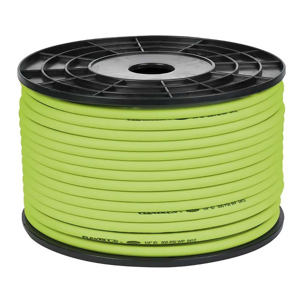 Flexzilla Heavy Duty Lightweight Air Hose 1/4" X 100' With Colorconnex Coupler And Plug - (red) Ty